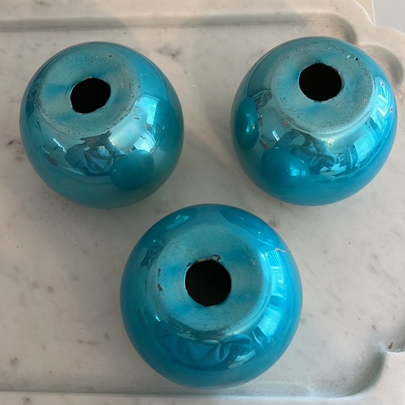 Home Decor Blue Candle Holders - Picture 9 of 9